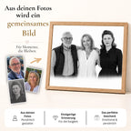 Gemeinsames Portrait aus mehreren Bildern